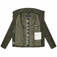 Navahoo Luftzauber Damen Winterjacke Dark Olive Größe S - Gr. 36