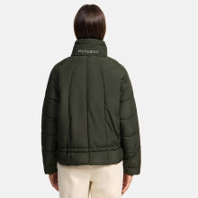 Navahoo Luftzauber Damen Winterjacke Dark Olive Größe L - Gr. 40