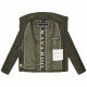 Navahoo Luftzauber Damen Winterjacke Dark Olive Größe L - Gr. 40