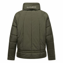 Navahoo Luftzauber Damen Winterjacke Dark Olive Größe XL - Gr. 42