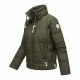 Navahoo Luftzauber Damen Winterjacke Dark Olive Größe XL - Gr. 42