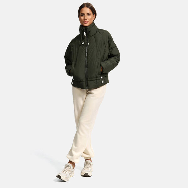 Navahoo Luftzauber Damen Winterjacke Dark Olive Größe XXL - Gr. 44