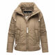 Navahoo Luftzauber Damen Winterjacke Stone Brown Größe M - Gr. 38