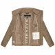 Navahoo Luftzauber Damen Winterjacke Stone Brown Größe L - Gr. 40