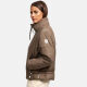 Navahoo Luftzauber Damen Winterjacke Stone Brown Größe XL - Gr. 42