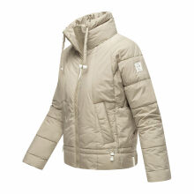Navahoo Luftzauber Damen Winterjacke Pebble Grey Größe S - Gr. 36