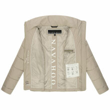Navahoo Luftzauber Damen Winterjacke Pebble Grey Größe M - Gr. 38