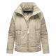 Navahoo Luftzauber Damen Winterjacke Pebble Grey Größe M - Gr. 38