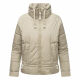 Navahoo Luftzauber Damen Winterjacke Pebble Grey Größe M - Gr. 38