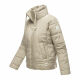 Navahoo Luftzauber Damen Winterjacke Pebble Grey Größe M - Gr. 38