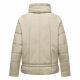 Navahoo Luftzauber Damen Winterjacke Pebble Grey Größe XXL - Gr. 44