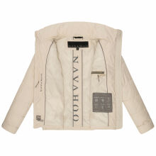 Navahoo Luftzauber Damen Winterjacke Cream Größe M - Gr. 38