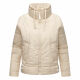 Navahoo Luftzauber Damen Winterjacke Cream Größe L - Gr. 40