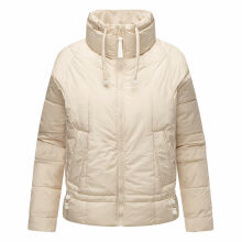 Navahoo Luftzauber Damen Winterjacke Cream Größe XXL - Gr. 44