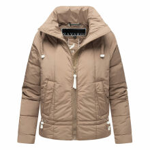 Navahoo Luftzauber Damen Winterjacke Taupe Grey Größe XS - Gr. 34