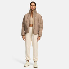 Navahoo Luftzauber Damen Winterjacke Taupe Grey Größe XL - Gr. 42