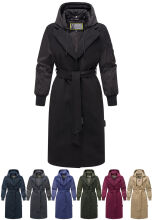 Marikoo Tjadee Damen Winter Wickelmantel