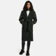 Marikoo Tjadee Damen Winter Wickelmantel Dark Olive-Größe XS - Gr. 34