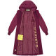 Marikoo Tjadee Damen Winter Wickelmantel Wine-Größe XL - Gr. 42