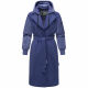 Marikoo Tjadee Damen Winter Wickelmantel Blue Violet-Größe S - Gr. 36