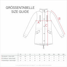 Marikoo Megumii Damen Übergangsjacke