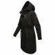 Marikoo Megumii Damen Übergangsjacke Schwarz Größe M - Gr. 38