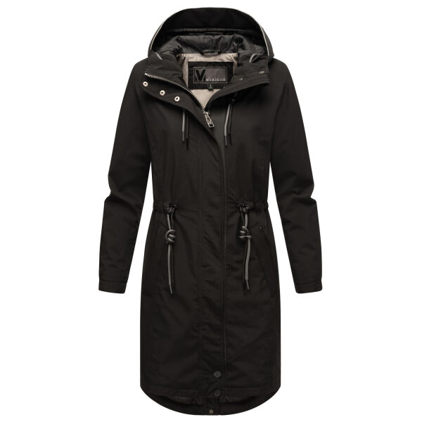 Marikoo Megumii Damen Übergangsjacke Schwarz Größe XXXXXXL - Gr. 52