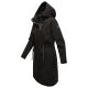 Marikoo Megumii Damen Übergangsjacke Schwarz Größe XXXXXXL - Gr. 52