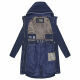 Marikoo Megumii Damen Übergangsjacke Bright Navy Größe XXXXL - Gr. 48