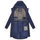 Marikoo Megumii Damen Übergangsjacke Bright Navy Größe XXXXXXL - Gr. 52