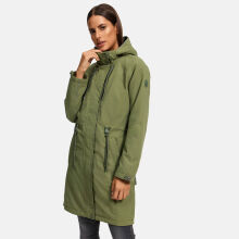 Marikoo Megumii Damen Übergangsjacke Olive...