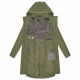 Marikoo Megumii Damen Übergangsjacke Olive Größe XXXL - Gr. 46
