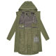 Marikoo Megumii Damen Übergangsjacke Olive Größe XXXXXL - Gr. 50