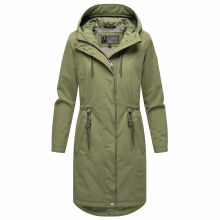 Marikoo Megumii Damen Übergangsjacke Olive Größe XXXXXXL - Gr. 52