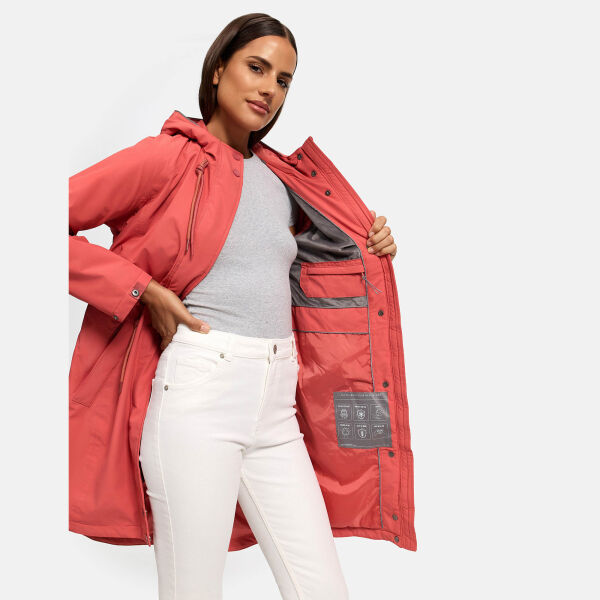 Marikoo Megumii Damen Übergangsjacke Rouge Größe XL - Gr. 42
