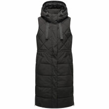 Marikoo Narikaa Damen Winterweste Schwarz Größe L - Gr. 40