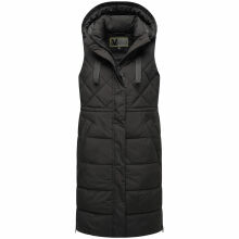 Marikoo Narikaa Damen Winterweste Schwarz Größe XL - Gr. 42
