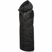 Marikoo Narikaa Damen Winterweste Schwarz Größe XXL - Gr. 44