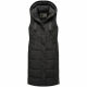 Marikoo Narikaa Damen Winterweste Schwarz Größe XXXL - Gr. 46