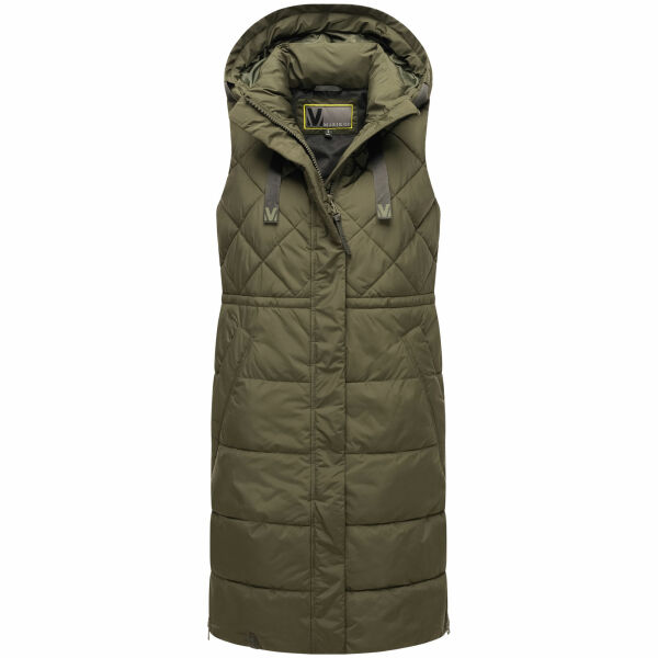 Marikoo Narikaa Damen Winterweste Dark Olive Größe XXL - Gr. 44