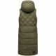 Marikoo Narikaa Damen Winterweste Dark Olive Größe XXXL - Gr. 46