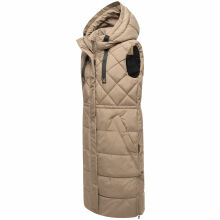 Marikoo Narikaa Damen Winterweste Taupe Grey Größe M - Gr. 38