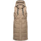 Marikoo Narikaa Damen Winterweste Taupe Grey Größe XXXL - Gr. 46
