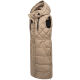 Marikoo Narikaa Damen Winterweste Taupe Grey Größe XXXL - Gr. 46
