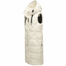 Marikoo Narikaa Damen Winterweste Offwhite Größe S - Gr. 36
