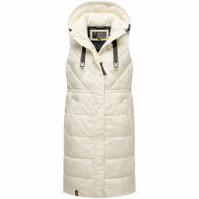 Marikoo Narikaa Damen Winterweste Offwhite Größe L - Gr. 40