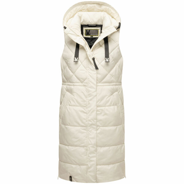 Marikoo Narikaa Damen Winterweste Offwhite Größe XXL - Gr. 44