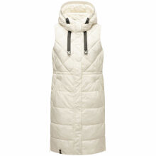 Marikoo Narikaa Damen Winterweste Offwhite Größe XXXL - Gr. 46