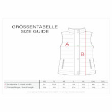 Marikoo Narikaa Damen Winterweste Offwhite Größe XXXL - Gr. 46