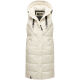 Marikoo Narikaa Damen Winterweste Offwhite Größe XXXL - Gr. 46